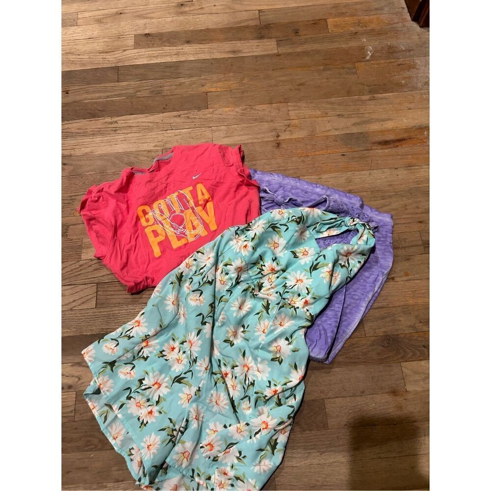 Bundle three items girls clothes size large 10-12